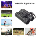 APEXEL 8x21 Zoom Mini Folding Pocket Binoculars Telescope Portable Binocular Outdoor Birdwatching Travel Hunting Hiking Sports
