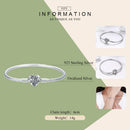 WOSTU, pulsera y brazalete con dije de árbol de la vida de Plata de Ley 925 auténtica para mujer, compatible con marca Original, joyería de cuentas DIY CQB066