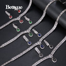 Bettyue Charming Fashion Elegance Cubic Zircon Multicolor Europe And America Style Wholesale Jewelry Sets Women Noble Ornament