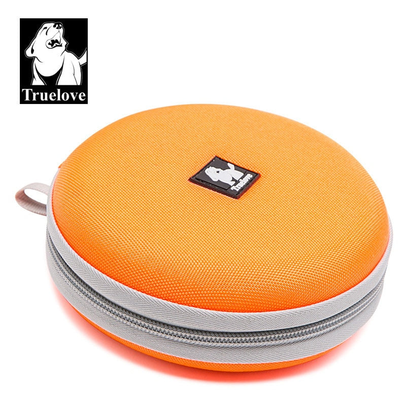 Truelove Collapsible 2 Way Use Dog Bowl Double for Food Mat Travel Waterproof Foldable Running Walking Hiking Camping TLT2351