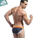 Men&#39;s Solid Swimming Briefs New Summer Surfing Men&#39;s Swimwear Low Sexy Men&#39;s Swim Brief Sportive Beachwear for Men DT22