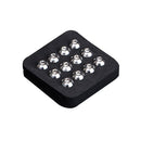 RISK 12PCS M5*10MM Bike Disc Brake Rotor Fixing Bolts TC4 Titanium Bicycle MTB Bike Ultralight Brake Screw Cycling Accessories