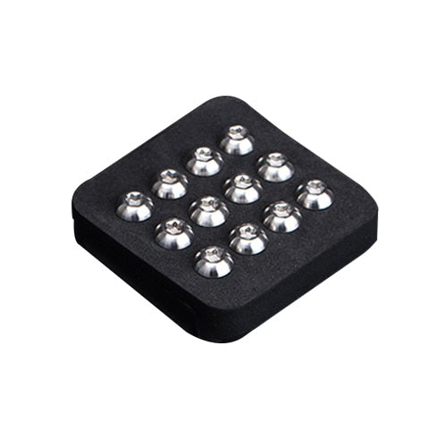 RISK 12PCS M5*10MM Bike Disc Brake Rotor Fixing Bolts TC4 Titanium Bicycle MTB Bike Ultralight Brake Screw Cycling Accessories