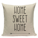 Pop Geometric Animal Cushion Cover Black White Linen Cushion Decorative Pillowcase Square High Quality Print Custom Throw Pillow