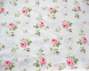 100% Cotton Twill  Fabric DIY Fabric for Baby Quilting Cloth Printed Roes for Sewing Bed Sheet Cotton Making Cloth