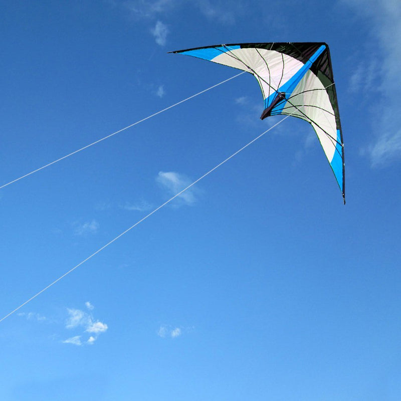 Outdoor Fun Sports 48/72 Zoll Dual Line Lenkdrachen für Erwachsene Pwoer Kite mit Griff und Schnur Gutes Fliegen