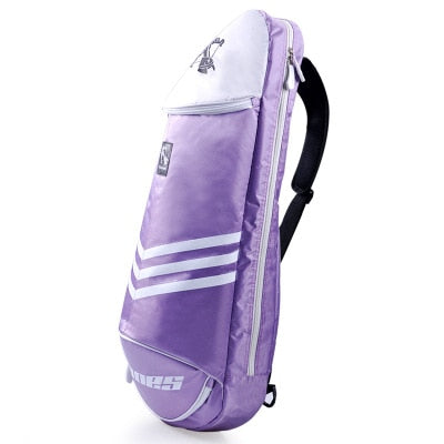 Men Women Badminton Racket Bags Backpacks Shoulder Bags Small Light Weight All 3 Volumes 6 Bags Women Racquet Sport Bags