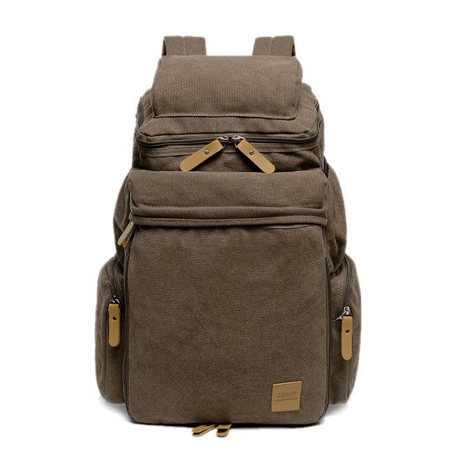 Mochila informal de alta calidad para hombre, mochila de lona a la moda para estudiantes, bolso de hombro escolar, mochila para ordenador portátil, mochilas de viaje grandes coreanas