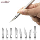 Juego de cuchillos y tablas de cortar profesionales de alta calidad, herramientas manuales para papel, escultura de madera, modelo de borrador, cuchillos afilados