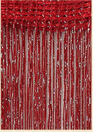 3x2.6m String Curtain Shiny Tassel Line Curtains Window Door Divider Drape Living Room Decor Valance