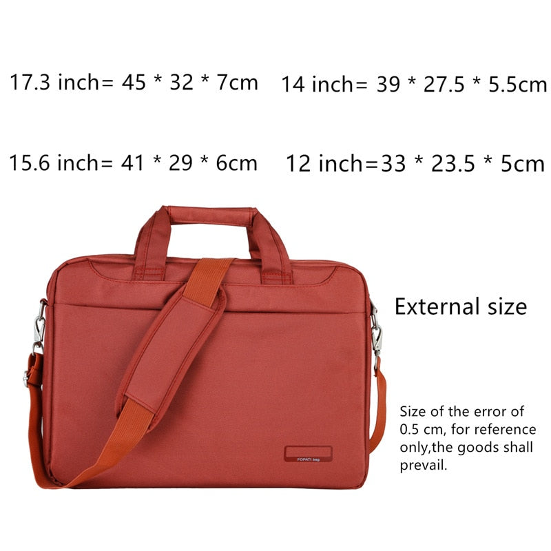 Bolsa para ordenador portátil 17,3 17 15,6 14 13 pulgadas bolsa de aire de nailon bolso de hombro bolsas de ordenador impermeable mensajero mujeres hombres Notebook bolsa 2020