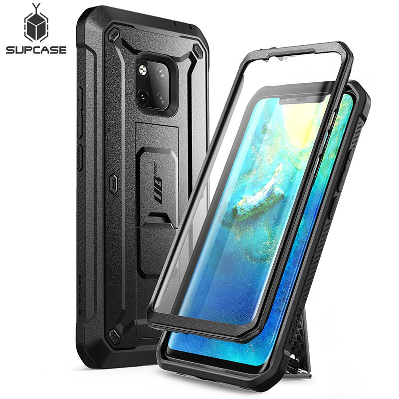 SUPCASE For Huawei Mate 20 Pro Case LYA-L29 UB Pro Heavy Duty Full-Body Rugged Case with Built-in Screen Protector &amp; Kickstand