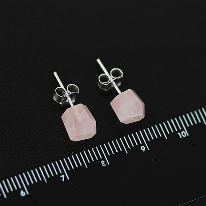 Pendientes de plata de ley 925 auténtica de Lotus Fun, joyería fina de diseñador de piedra Natural, pendientes de tuerca de moda Vintage para mujer Brincos