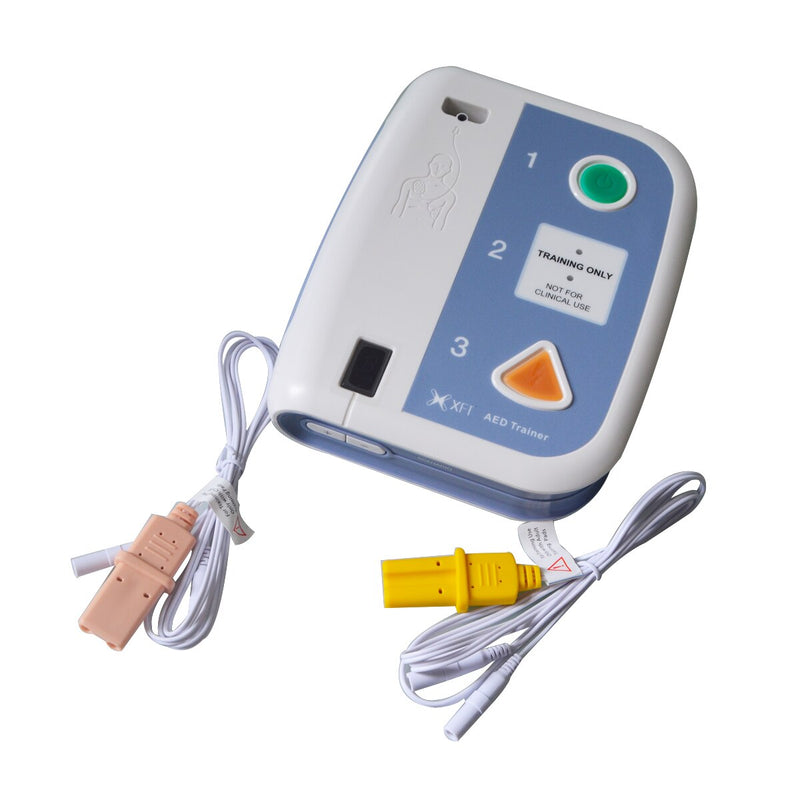 XFT-120C+ Dispositivo de primeros auxilios AED Trainer Desfibrilador externo automático Entrenamiento de RCP de emergencia Enseñanza Varios idiomas Elija