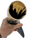 Handicrafts Home Real Viking Drinking Horn Mug with Stand Cups Ale Beer Wine Goblet Chalice Tankard Beaker Vessels