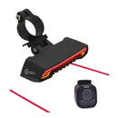 Meilan X5 Wireless bike Brake light version Flash Safety Rear Turn Bicycle Wireless Remote Control turning laser light