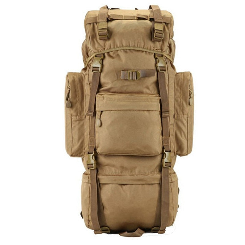 70L Large Capacity Men Backpack Military Backpack High Quality Waterproof Thickened Oxford Backpacks Men&