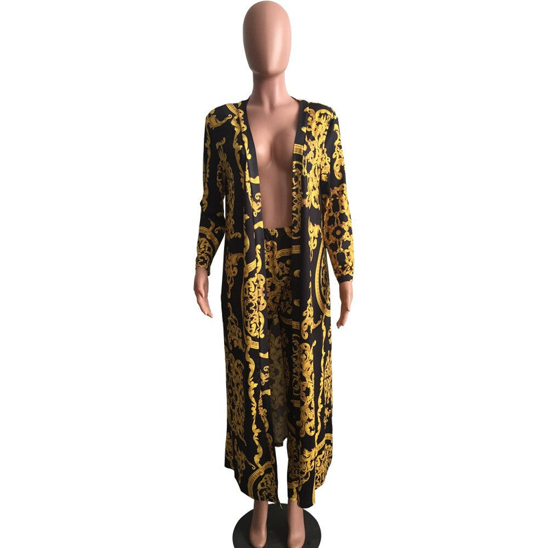 2021 nuevo estampado africano elástico Bazin pantalones holgados estilo Rock Dashiki manga famoso traje para dama/mujer abrigo y mallas 2 uds/se