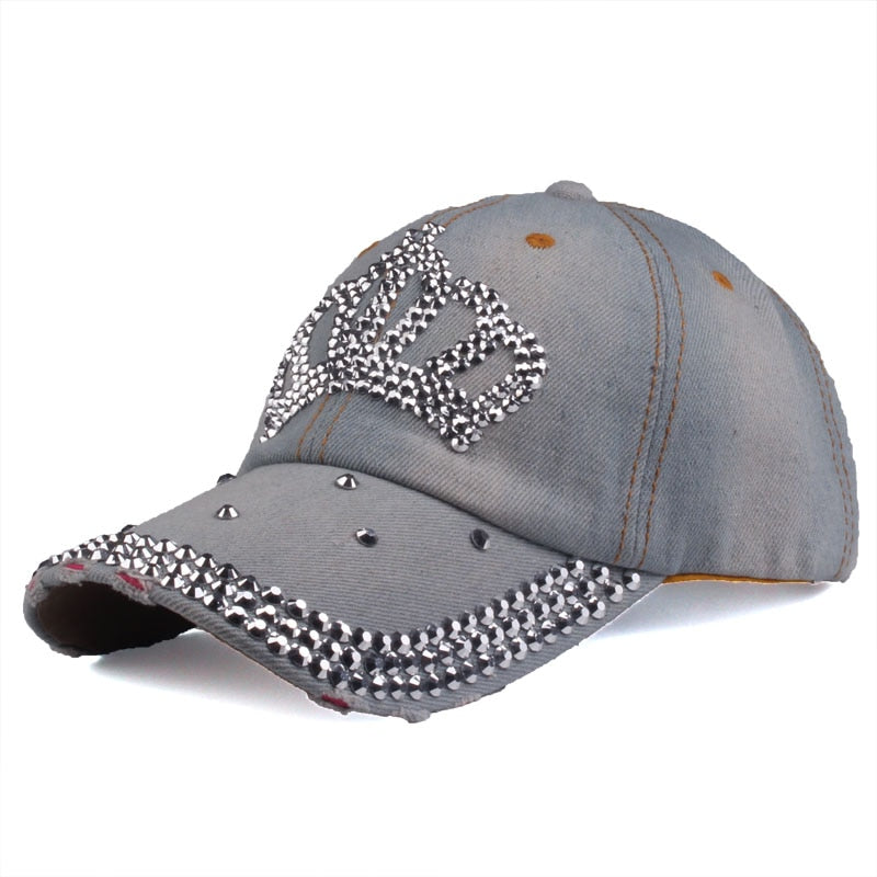 [YARBUU]Baseball Caps 2022 New Fashion Style Männer und Frauen Sonnenhut Strass Hut Denim und Baumwolle Hysteresenkappe Kostenloser Versand