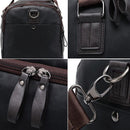 Top Quality Casual Travel Duffel Bag PU Leather Men Handbags Big Large Capacity Travel Bags Black Mens Messenger Bag Tote JXY815