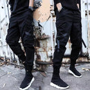 Nuevos pantalones Cargo de algodón con múltiples bolsillos estilo Harajuku para hombre, ropa informal estilo hip hop de otoño, pantalones elásticos informales de camuflaje