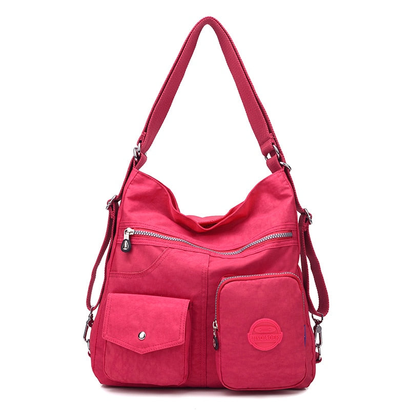 Bolsos de mensajero para mujer, bolso de moda, bolso de hombro de nailon impermeable, bolsos cruzados para mujer, bolso informal para mujer, bolsa femenina