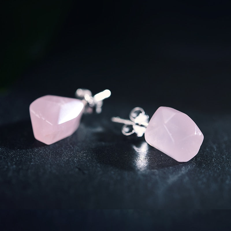 Pendientes de plata de ley 925 auténtica de Lotus Fun, joyería fina de diseñador de piedra Natural, pendientes de tuerca de moda Vintage para mujer Brincos