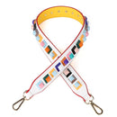 INS Hot Popular Genuine Leather Shoulder Strap Colorful bag accessories Women handbag strap asas para bolso