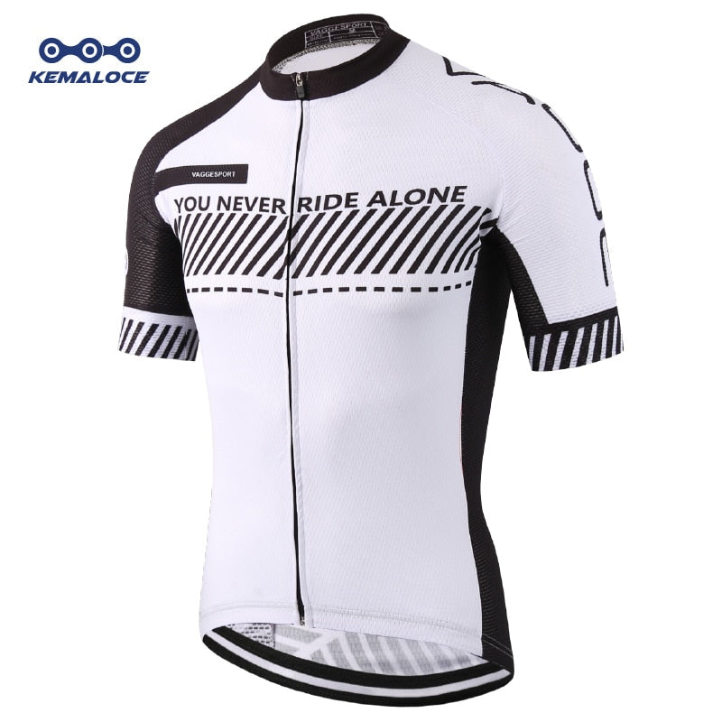 KEMALOCE Cycling Jersry Latest Full Sublimation Breathable Blue Comfortable Road Bike Wear Personalized China Men Cycling Shirt