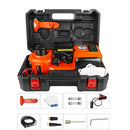 5T 45cm Car Jack Electric Hydraulic Jack Protable Tire Lifting Car Repair Mechanical Tools Inflator Flashlight Safe Hammer