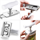 KONCO Adjustable Jar Opener Stainless Steel Lids off Jar Opener Bottle Opener Can Opener for 1-4 inches