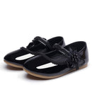 1 2 3 4 5 6 7T nuevos zapatos de cuero para niñas, zapatos de flores para niños, zapatos de fiesta de cóctel de princesa para niñas, zapatos de vestir de boda