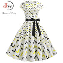 Pumpkin Print Halloween Women 2022 Summer O Neck Short Sleeve Party Robe Femme Elegant Vintage Dresses