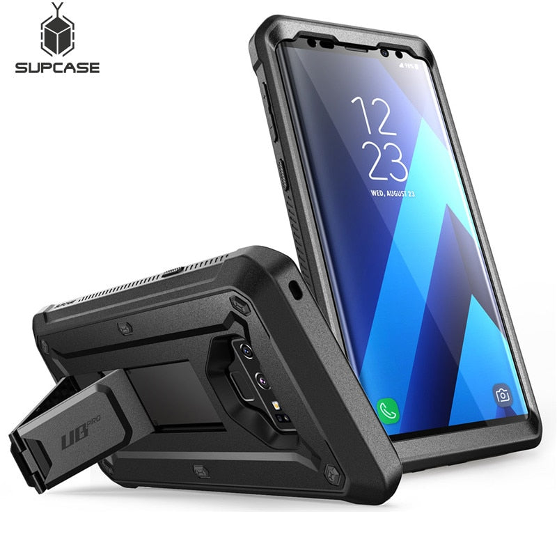 SUPCASE para Samsung Galaxy Note 9 Funda UB Pro Funda resistente de cuerpo completo con protector de pantalla incorporado y soporte