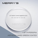 Diseño MERRYS, montura de gafas de aleación de titanio para hombre, estilo de negocios, gafas graduadas para miopía cuadradas ultraligeras para hombre S2057