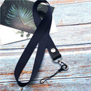 Correas para teléfono móvil, Clip de Metal, cuerda para colgar en el cuello, cordón para llaves para iPhone, cámara, soporte USB, tarjeta de identificación, soporte para placa de identificación