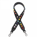 INS Hot Popular Genuine Leather Shoulder Strap Colorful bag accessories Women handbag strap asas para bolso