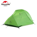 Naturehike Tent Upgraded Star River Camping Tent Ultralight 2 Person 4 Season 20D Silicone Tent With Free Mat NH17T012-T