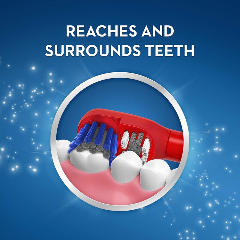Cepillo de dientes eléctrico Oral B para niños, rotación de vitalidad, cerdas suaves de dibujos animados, cepillo de dientes alimentado por batería para niños, cuidado de las encías bucales