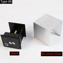 6W/10W LED Wall Lamp Indoor Bedroom Decoration Wall Light Outdoor Garden Lamp Waterproof IP65 Aluminum Brushed Gold/Silver/Brown