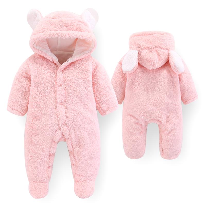 Orangemom Newborn Baby Winter Clothes Infant Baby Girls clothes soft fleece Outwear Rompers baby coat newborn -12m Boy Jumpsuit