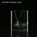 Square Solid Acrylic Display Stand Cabinet Shop Retail Jewellery Watch Art Counter Display Riser Block Clear Black Frosted White