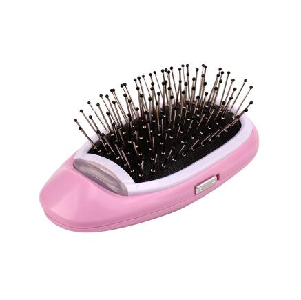 Anti-Frizz-Bürste Magic Electric Ionic Hair Brush Head Massage Scalp Comb Anti Static Smooth Portable Negativ-Ionen-Haarstyler