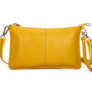 RanHuang Damen Echtes Leder Day Clutches Candy Farbe Umhängetaschen Damenmode Umhängetaschen Kleine Clutch Bags