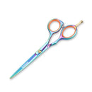 Brainbow 2pcs / Set 5.5' Multi-Color Haarschere Rechtshänder Effilierschere Friseurschere Pro Salon Haarstyling-Werkzeuge