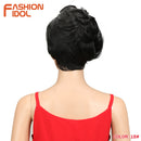 Short Wavy Wig Synthetic Hair Wigs Ombre 10 Inch Bob Wigs For Black Women Ombre Blonde Heat Resistant Cosplay Wigs Free Shipping