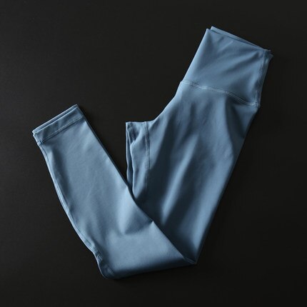 Super dehnbare Gymnastikhose Bauchkontrolle Yogahose mit versteckter Tasche Sportleggings mit hoher Taille Push Up Laufhose Damen