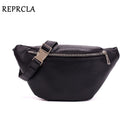 REPRCLA Gürteltasche Mode PU-Leder Bauchtasche für Damen Gürtel Taillentasche Marken Designer Schultertasche Lässige Damen Brusttasche