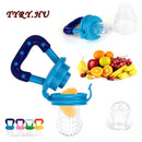 TYRY.HU 1PC Baby Teether Nipple Fruit Food Feeding Tool Silicona Pacifier Safety Feeder Bite Food BPA Free Silicone Teethers