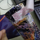 Mr.Tank Efecto 3D Bajo el agua Rayos de luz solar Cueva Acuario Fondo Pegatina Autoadhesivo Tanque de peces Telón de fondo Decoraciones